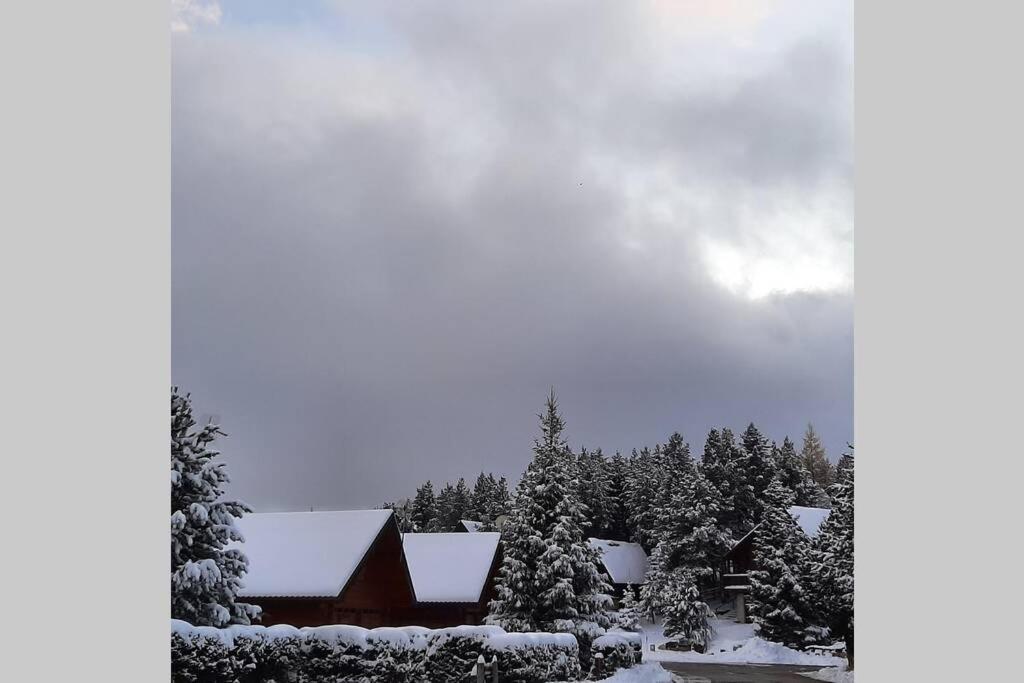 Maison De Bois Finlandaise Au Pied Des Pistes Bolquere ภายนอก รูปภาพ