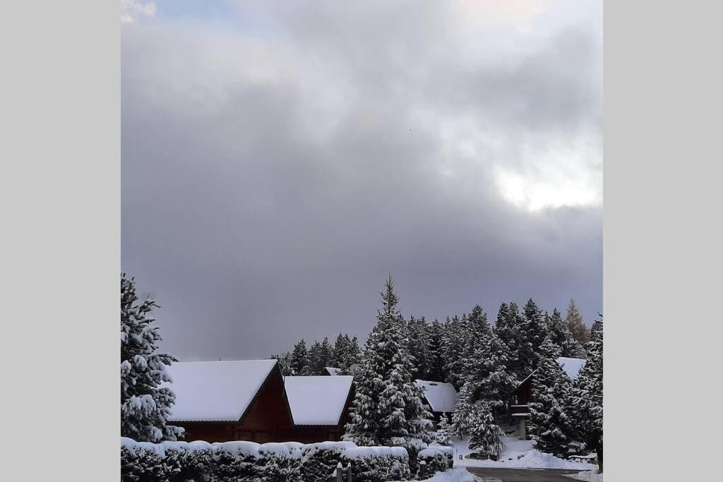 Maison De Bois Finlandaise Au Pied Des Pistes Villa Bolquere ภายนอก รูปภาพ