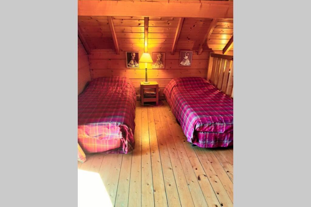 Maison De Bois Finlandaise Au Pied Des Pistes Bolquere ภายนอก รูปภาพ