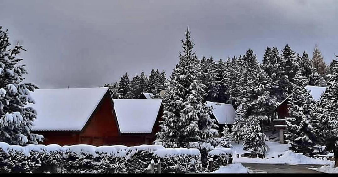 Maison De Bois Finlandaise Au Pied Des Pistes Bolquere ภายนอก รูปภาพ