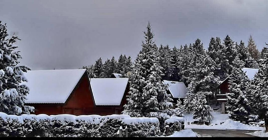 Maison De Bois Finlandaise Au Pied Des Pistes Villa Bolquere ภายนอก รูปภาพ