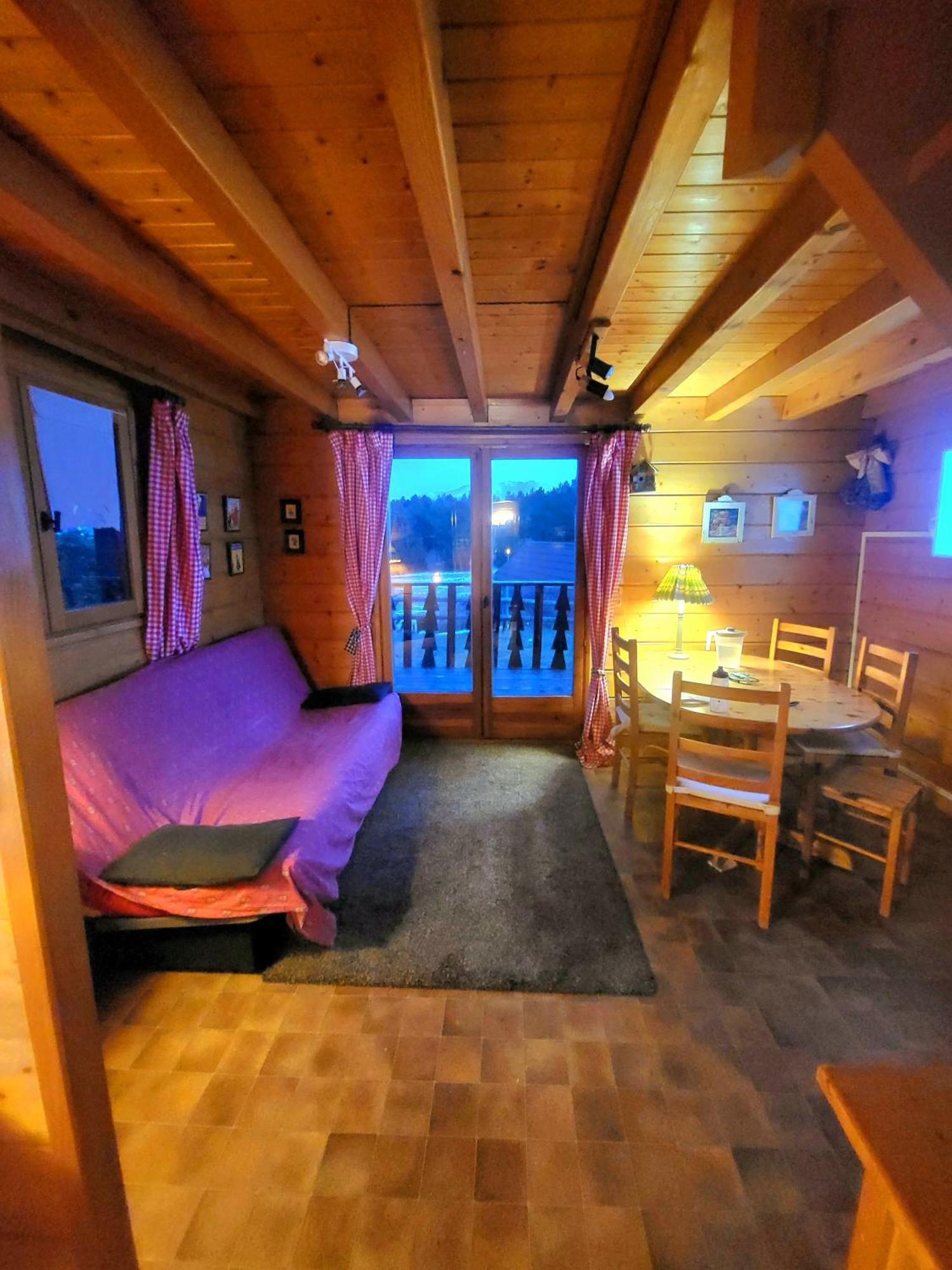 Maison De Bois Finlandaise Au Pied Des Pistes Bolquere ภายนอก รูปภาพ