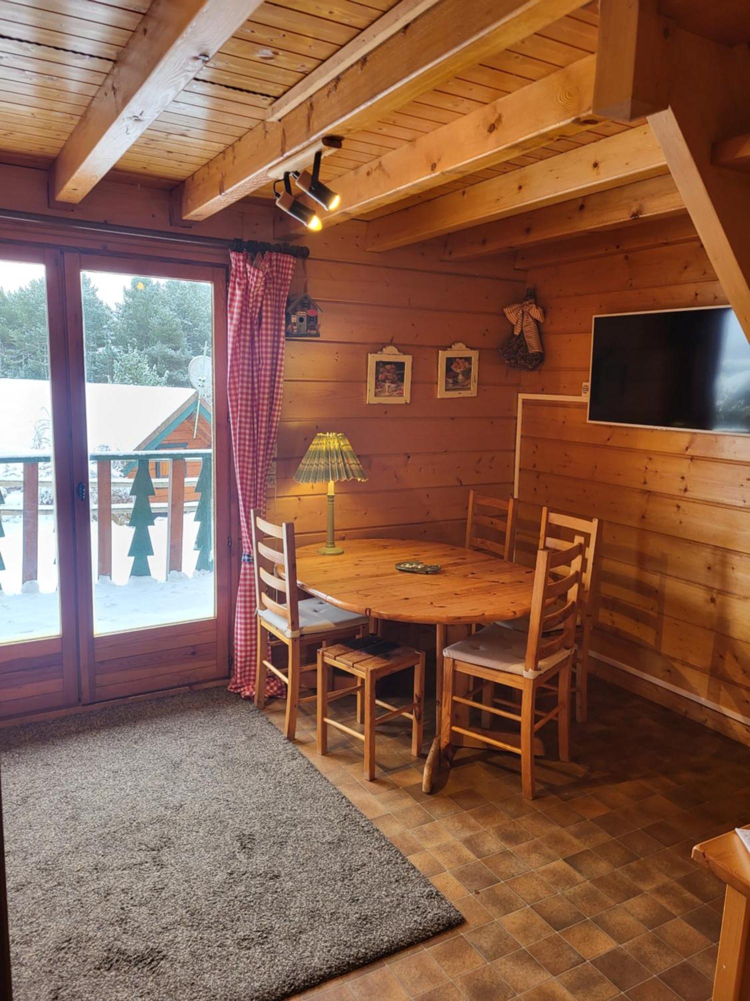 Maison De Bois Finlandaise Au Pied Des Pistes Villa Bolquere ภายนอก รูปภาพ